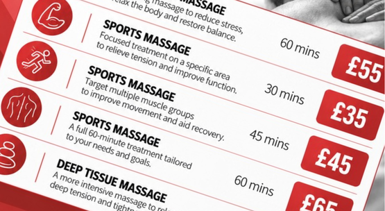 ​Massage Therapy at Elemental Fitness: Sports, Deep Tissue & Relaxation