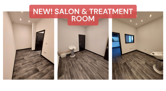 New Salon & Treatment Rooms Available to Rent in Bramley