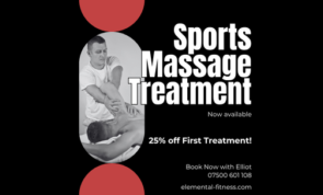 New On-Site Sports Massage Therapist at Elemental Fitness Leeds