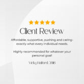 'Highly recommended for whatever your personal goal' (Vicky)