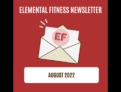 Newsletter: August 2022