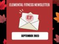 Newsletter: September 2023